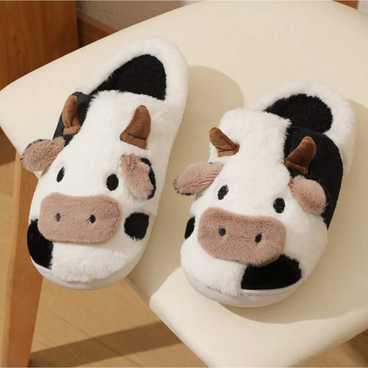 Romeo & Juliet Cow Slippers